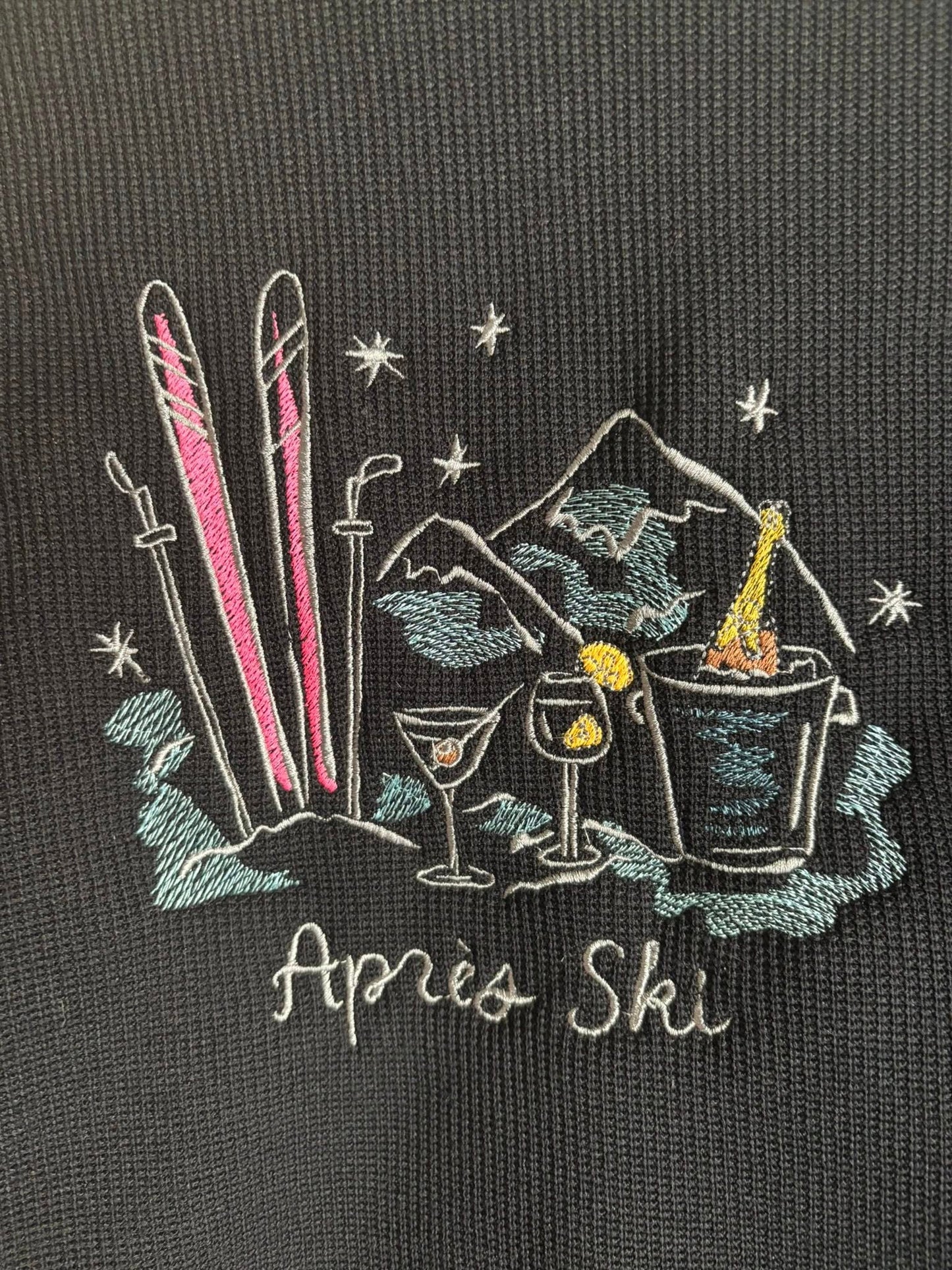 Spyder Apres Ski Embroidered Jacket Size XL