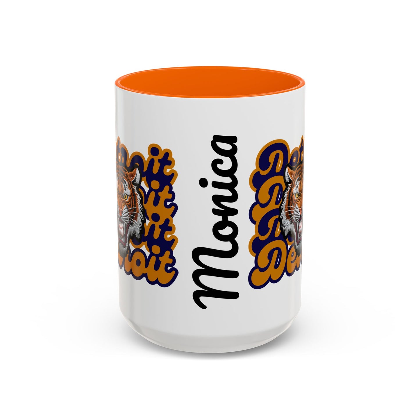 Bold Detroit Baseball, Tiger Coffee Mug, Fun Gift for Detroit Fans, Cute Tea Mug, Customizable Accent Mug, Collectible Sports Mug