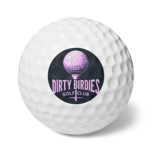 Golf Balls, Dirty Birdies, Women's Golf Gift, Mother's Day, Girls Golf League, Golf Accessories, Golf Supplies