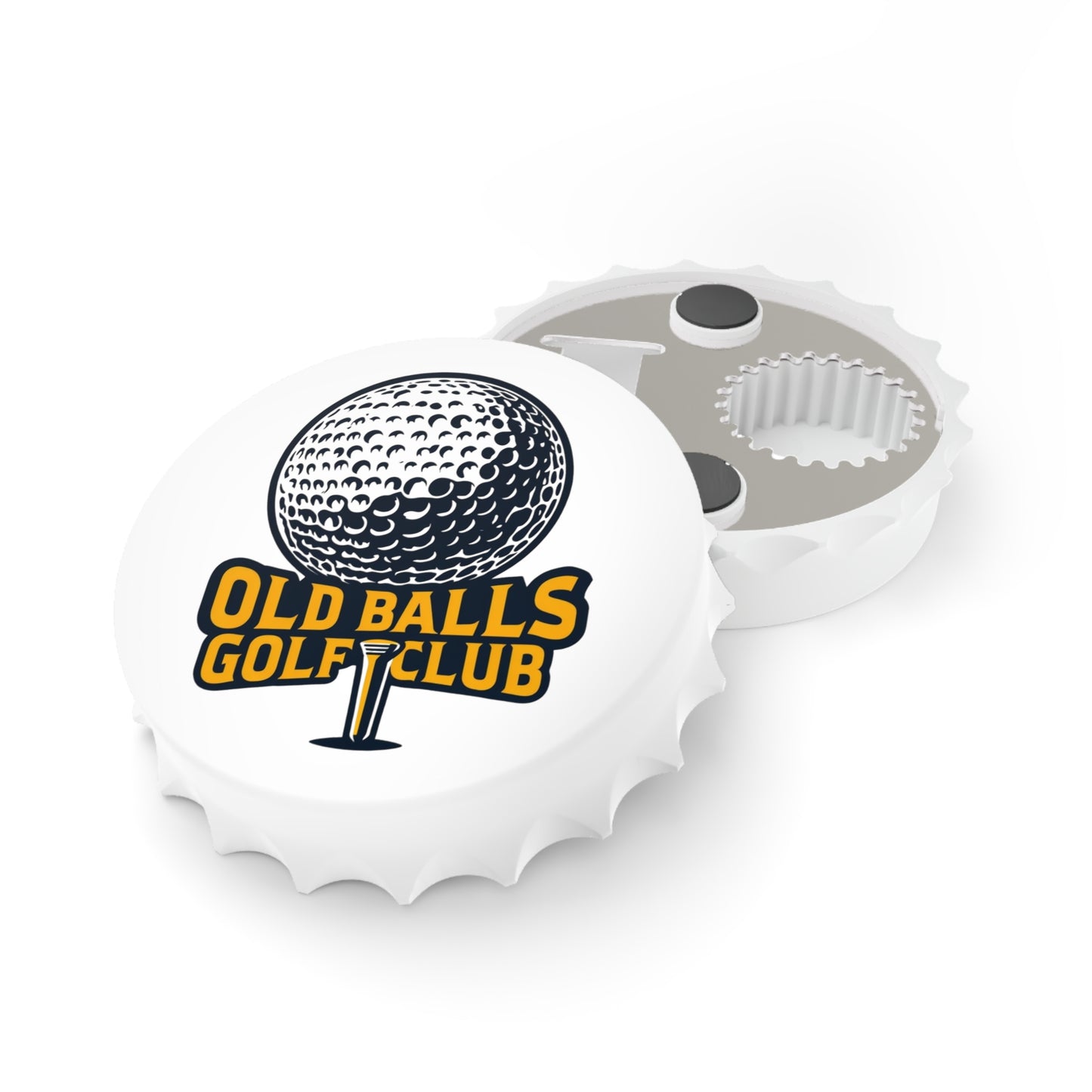 Bottle Opener, Old Balls Golf Club Funny, Father's Day, Golf Lover Gift, Golfing Dad Present, Sports Barware, Golf Tournament Prize