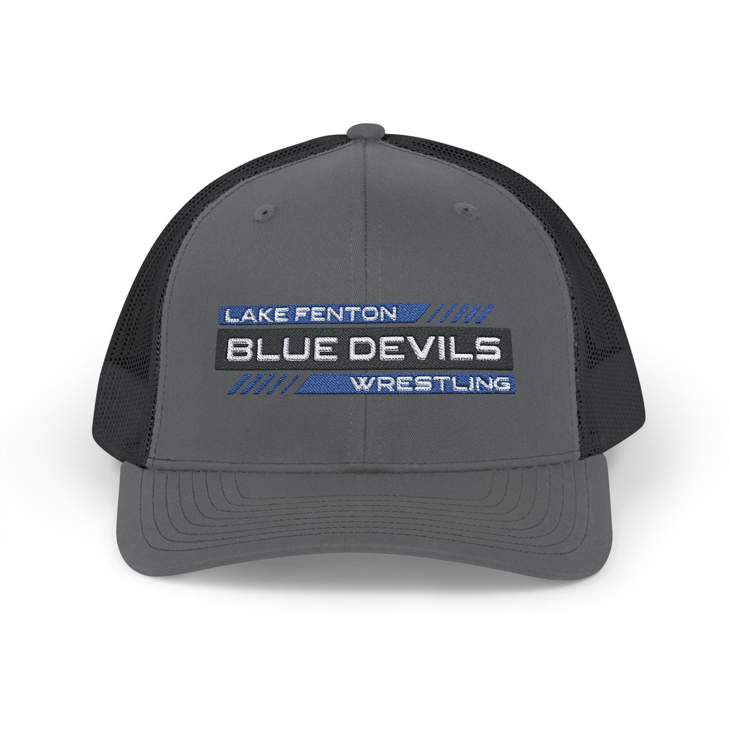 Lake Fenton Wrestling Snapback Trucker Cap