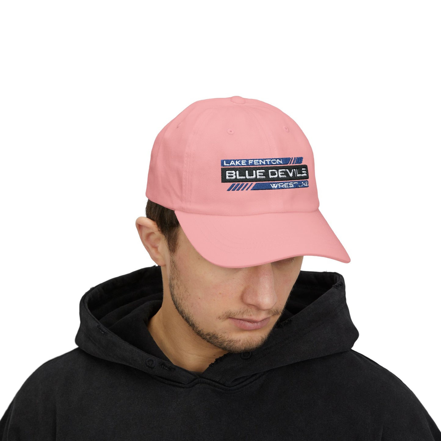 Lake Fenton Wrestling Classic Embroidered Cap Hat