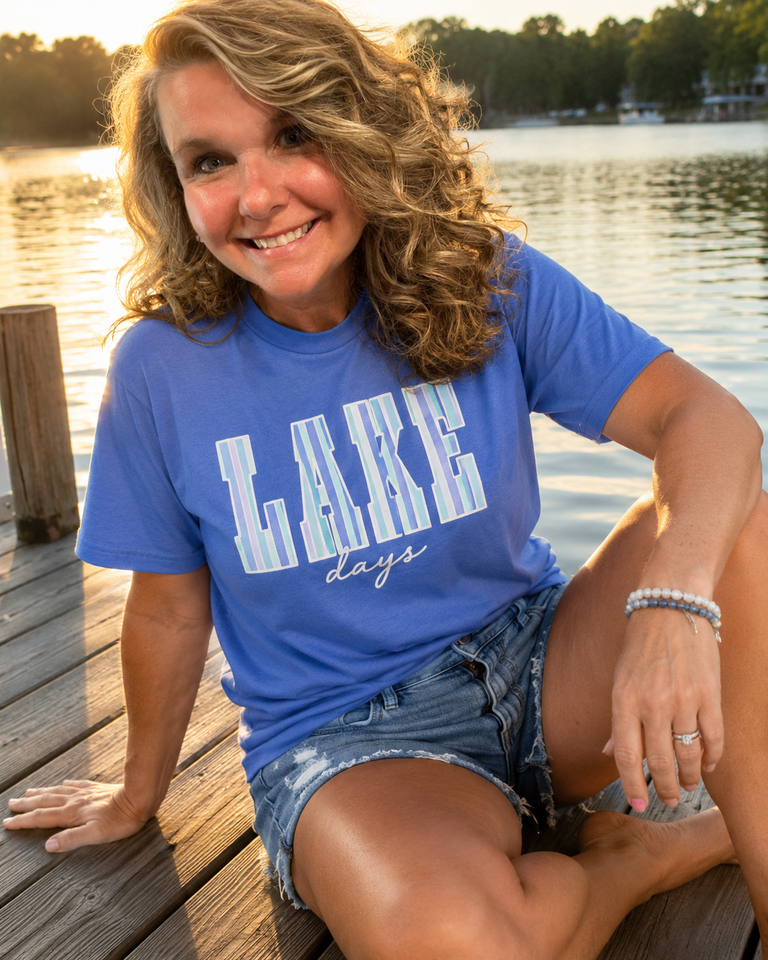 Lake Days Comfort Colors T-Shirt Sizes S-4XL