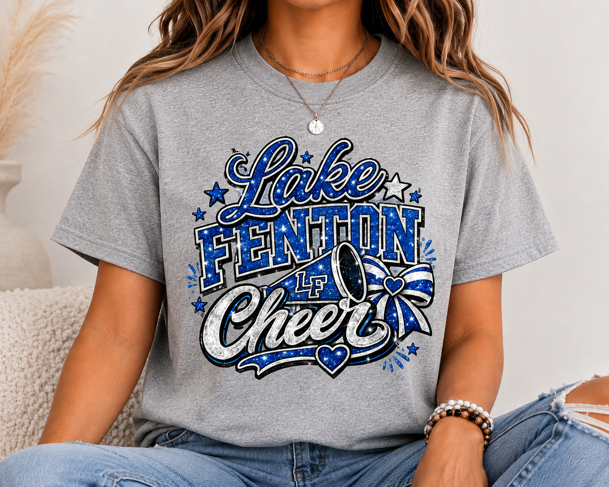 Lake Fenton Cheer & Football Spirit Wear | Gildan Softstyle T-Shirt, Crewneck Sweatshirt or Hoodie