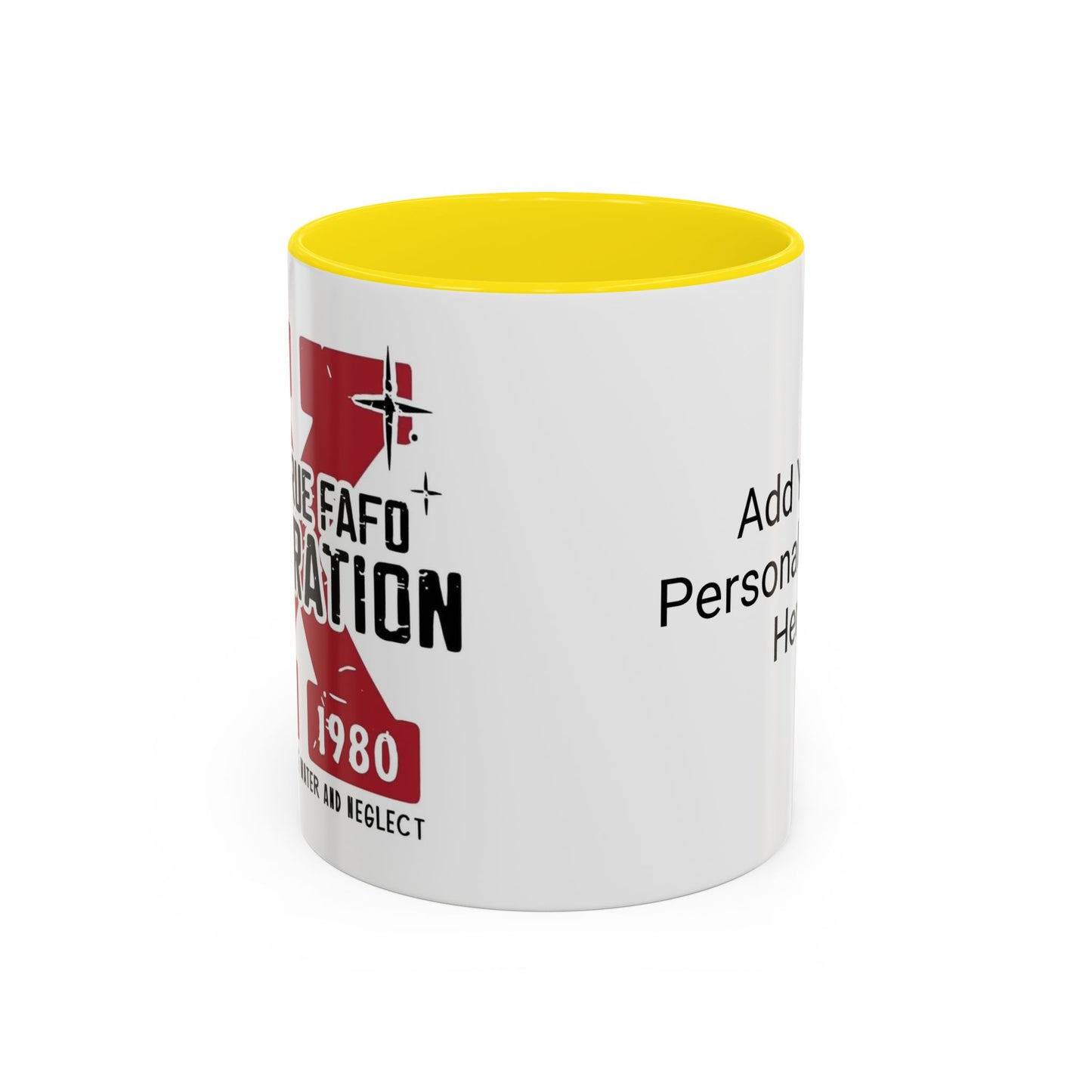 Custom Generation X Coffee Mug, Funny Personalized Mug, Customizable Mug Gift, Sarcastic Mug, Novelty Cup for Coffee Lovers, Birthday Gift