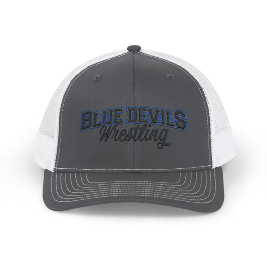 Blue Devils Wrestling Snapback Trucker Cap