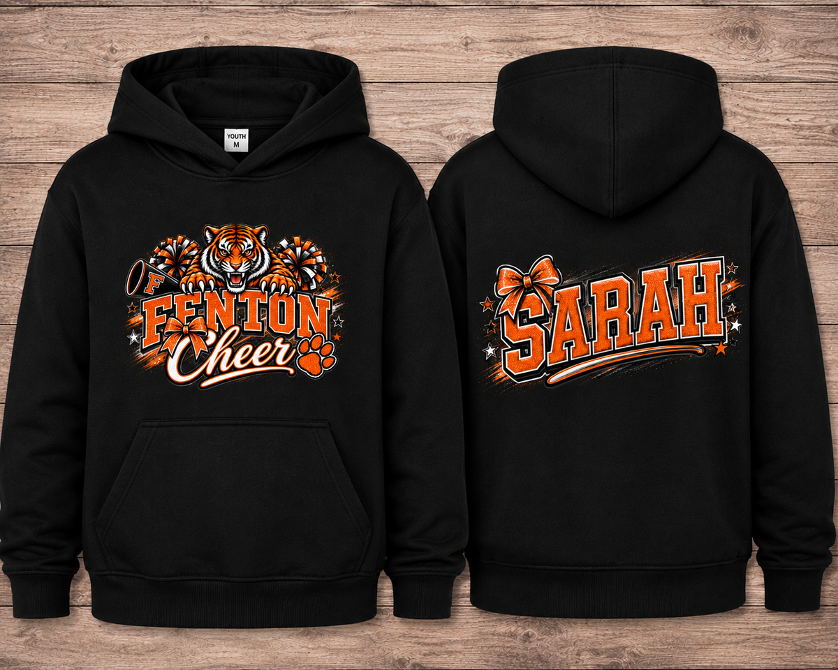 Fenton Cheer Spirit Wear | Gildan Softstyle T-Shirt, Crewneck Sweatshirt or Hoodie
