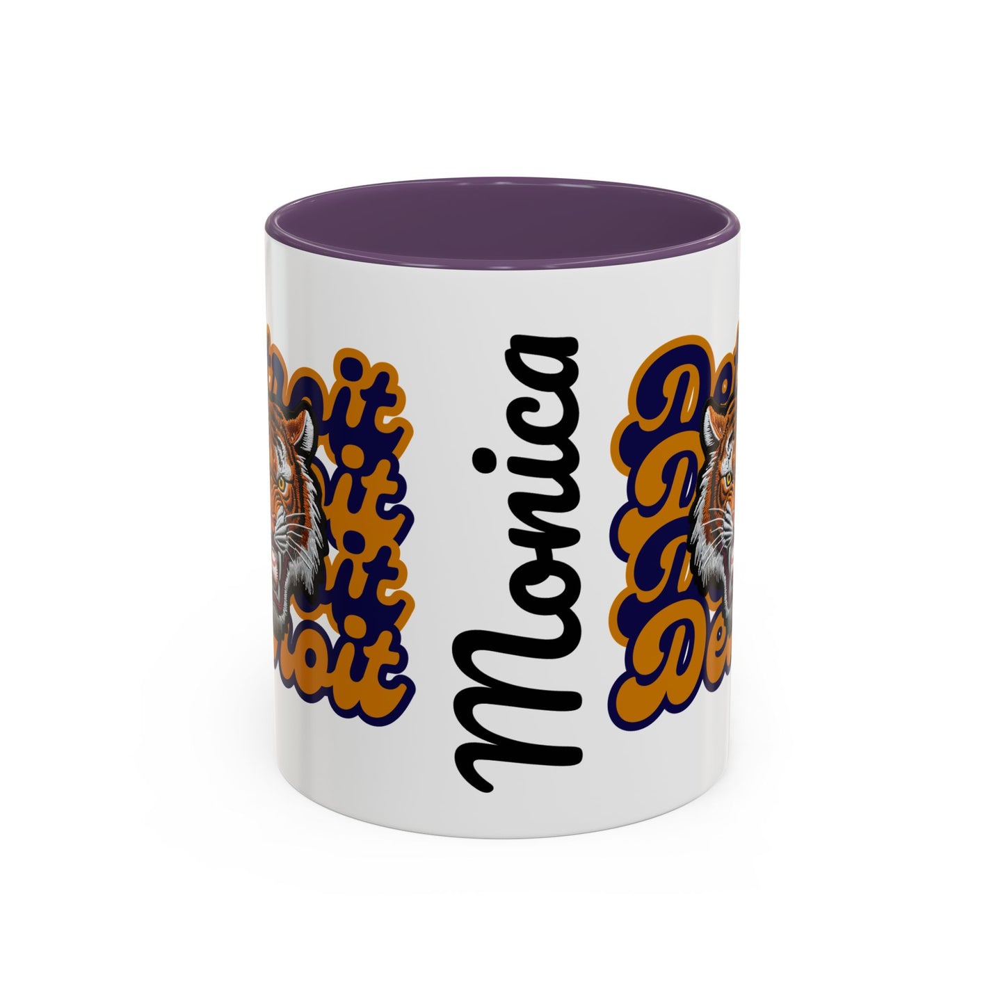 Bold Detroit Baseball, Tiger Coffee Mug, Fun Gift for Detroit Fans, Cute Tea Mug, Customizable Accent Mug, Collectible Sports Mug