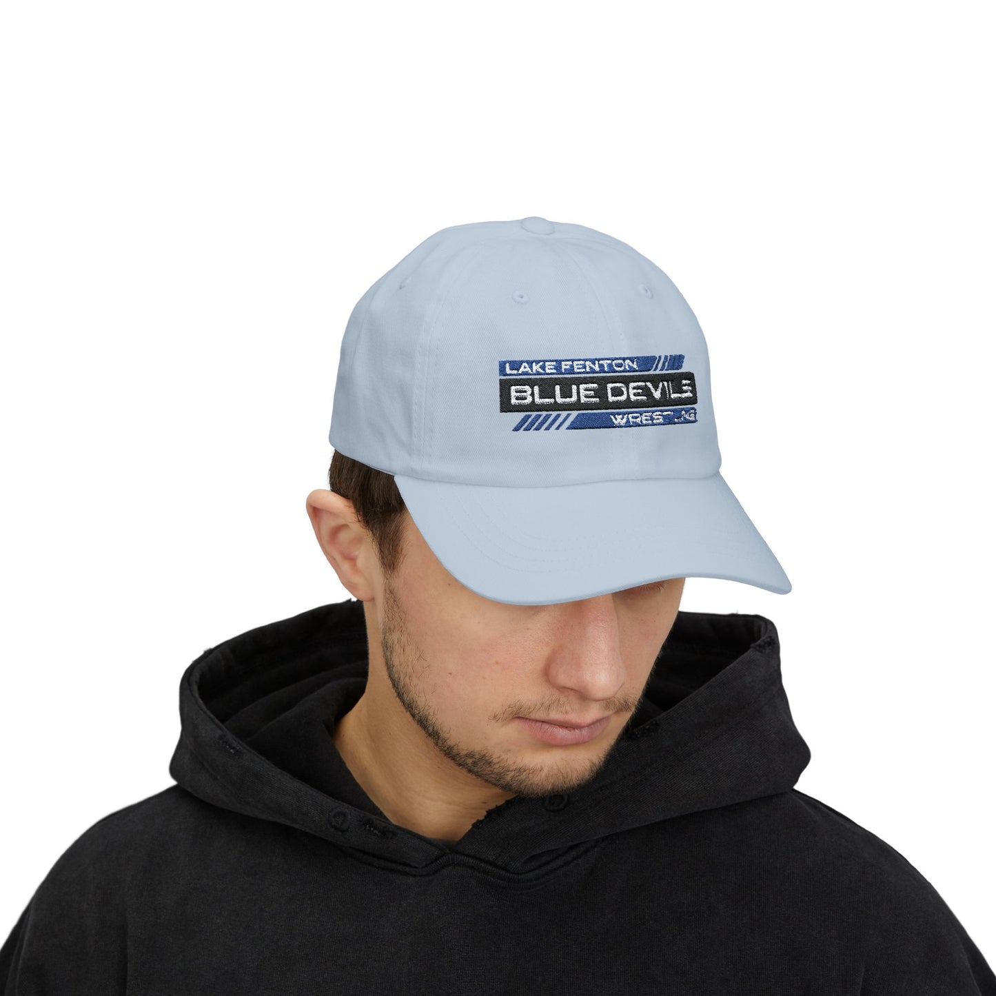 Lake Fenton Wrestling Classic Embroidered Cap Hat