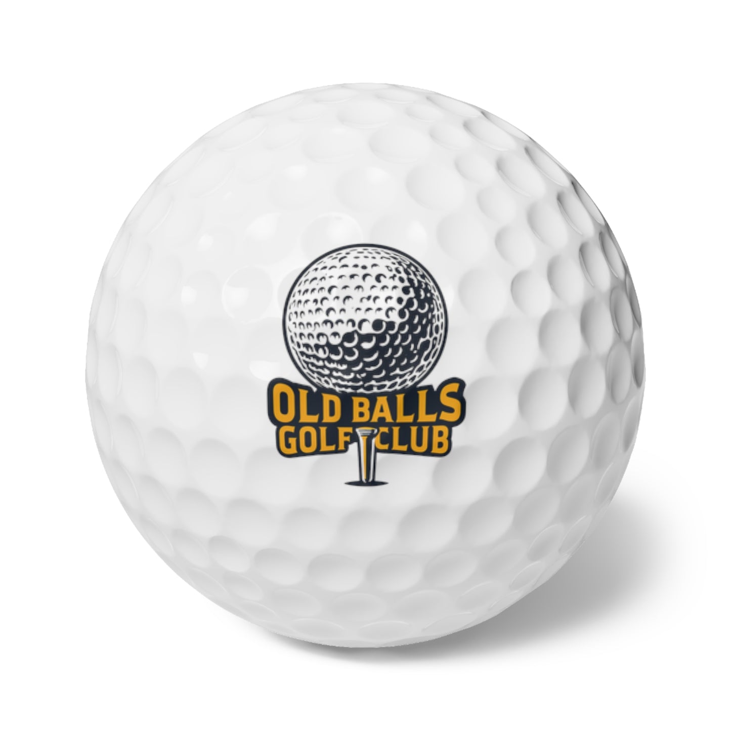 Golf Balls, Retirement Gift, Funny Father's Day, Personalized Golf Balls, Custom Golf Balls, Gift For Golfers, Old Balls Golf Club