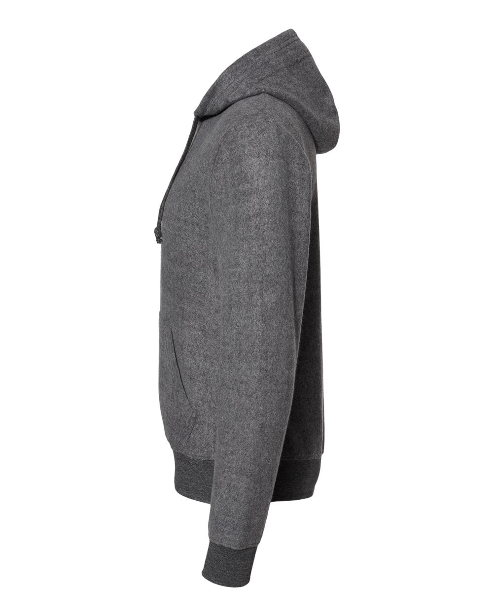J. America - Flip Side Fleece Hooded Sweatshirt Adult Sizes XS-3XL