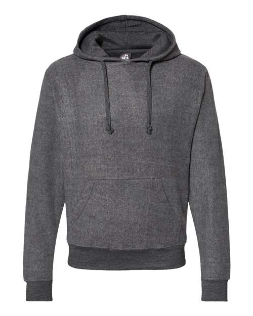 J. America - Flip Side Fleece Hooded Sweatshirt Adult Sizes XS-3XL