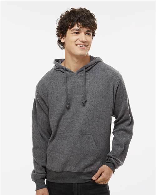 J. America - Flip Side Fleece Hooded Sweatshirt Adult Sizes XS-3XL