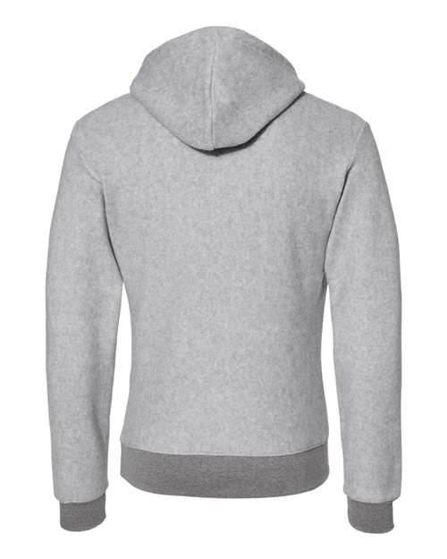 J. America - Flip Side Fleece Hooded Sweatshirt Adult Sizes XS-3XL