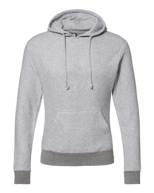 J. America - Flip Side Fleece Hooded Sweatshirt Adult Sizes XS-3XL