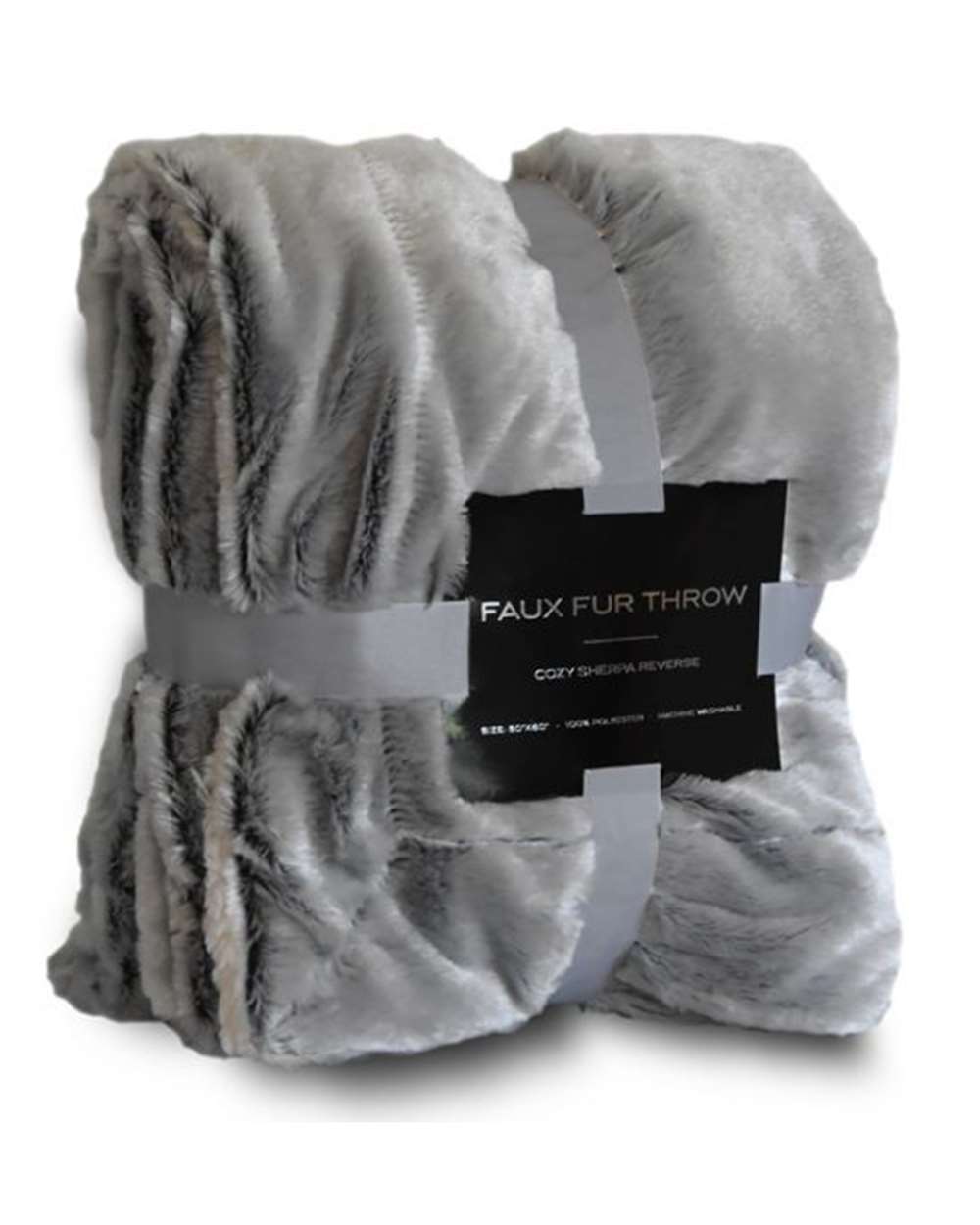 AMP Alpine Fleece Faux Fur Throw Blanket Includes Dance Co AMP Logo and Name Personalization 50 x 60