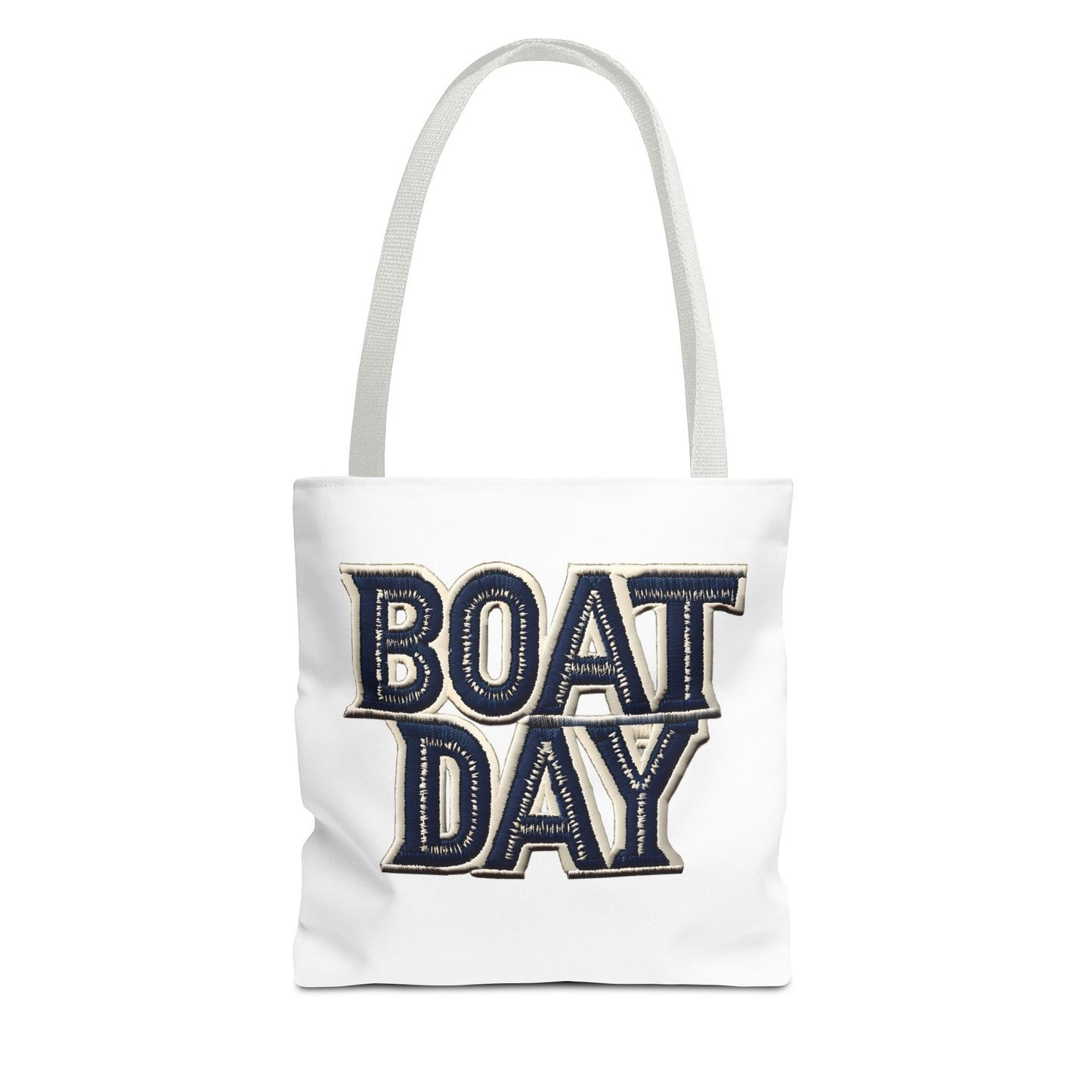 Nautical Boat Day Tote Bag with Anchor, Beach Bag, Summer Tote, Canvas Tote, Shoulder Bag, Vacation Bag