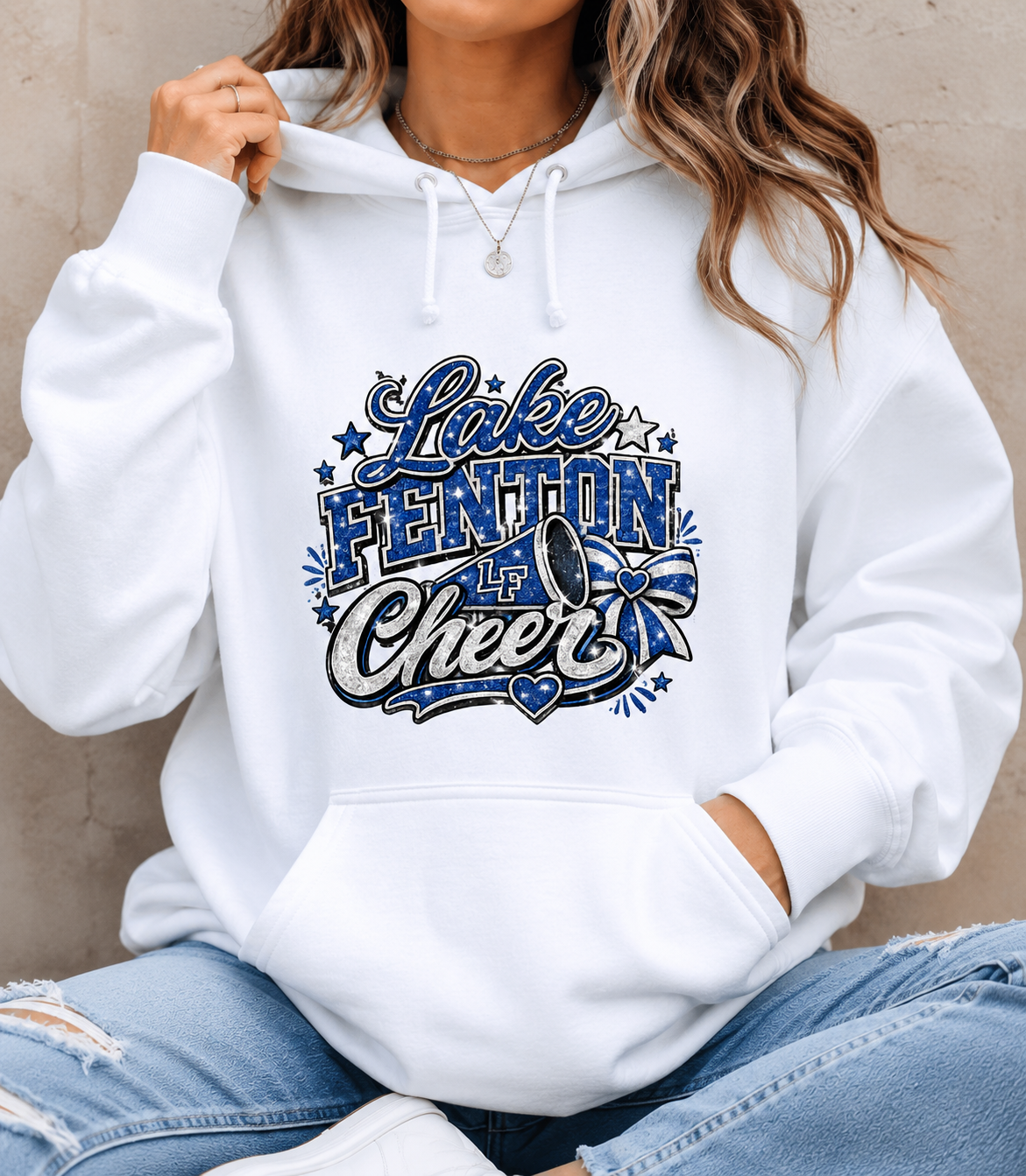 Lake Fenton Cheer & Football Spirit Wear | Gildan Softstyle T-Shirt, Crewneck Sweatshirt or Hoodie