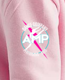 AMP Dance Co. Performing Arts Cropped Hooded Sweatshirt by TriDri Adult Sizes XS S/M L/XL 2XL