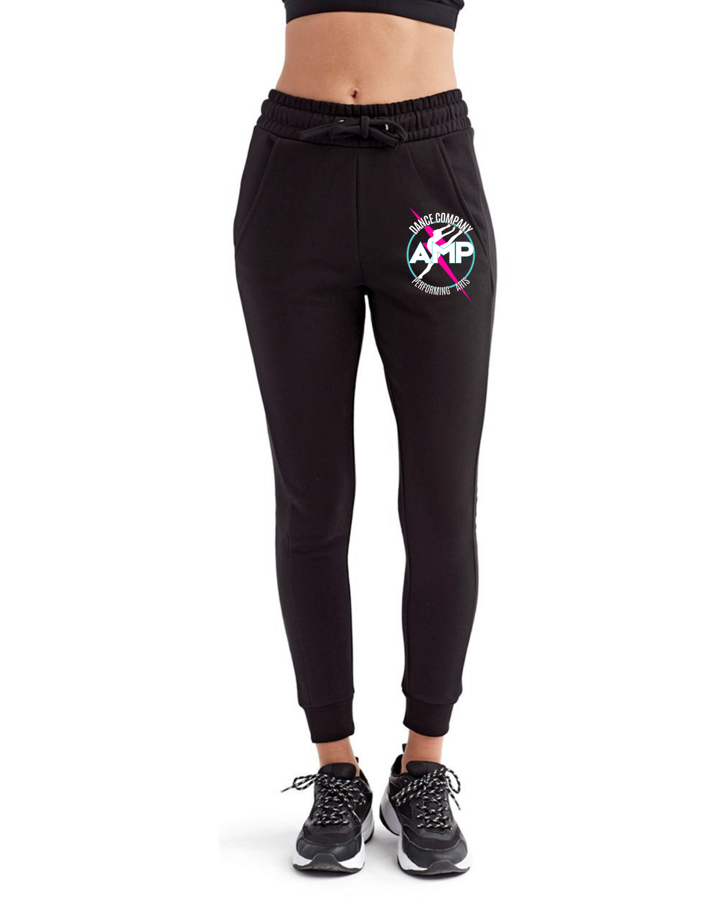 AMP Dance Co. Performing Arts Joggers by TriDri Adult Sizes XS-2XL