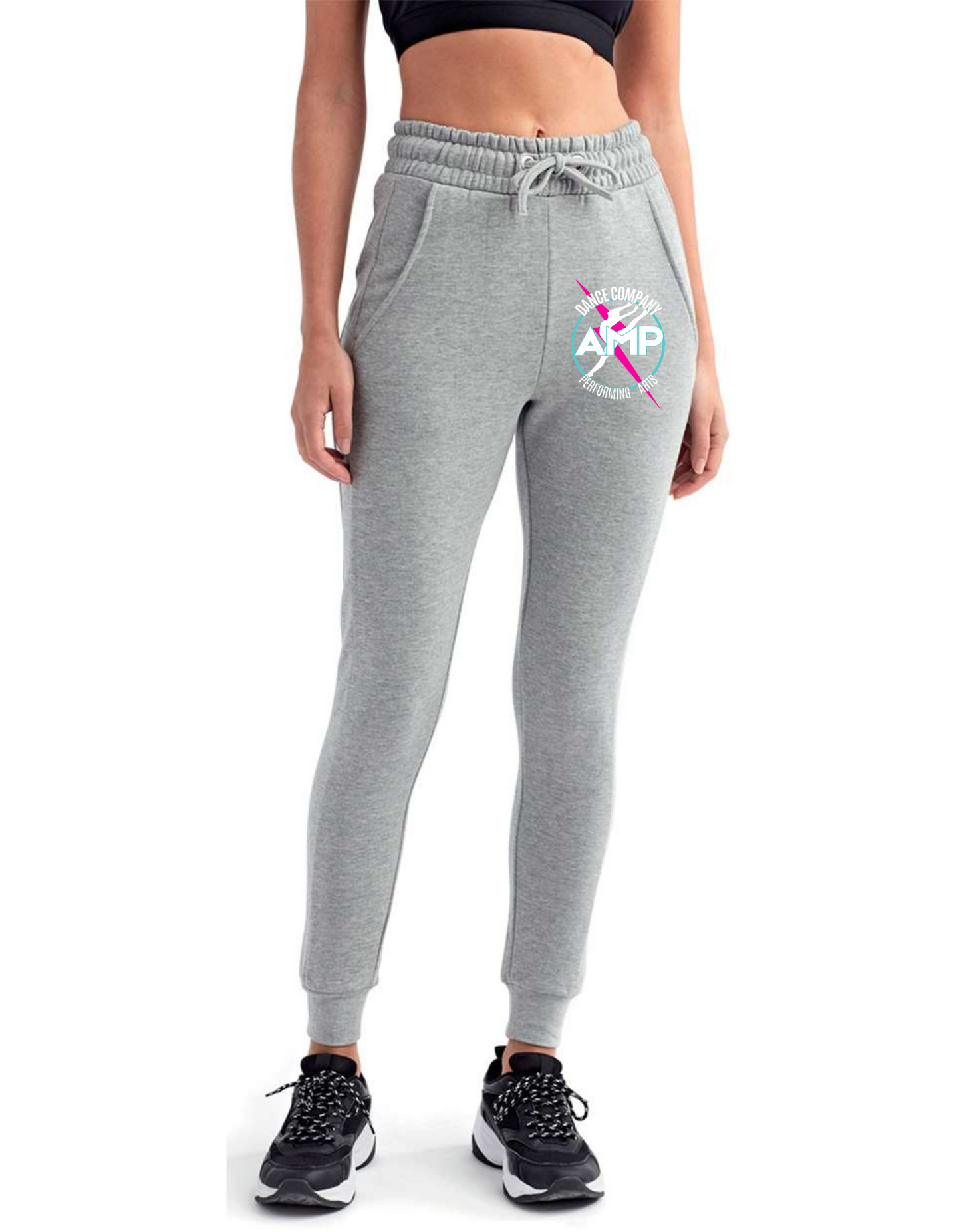 AMP Dance Co. Performing Arts Joggers by TriDri Adult Sizes XS-2XL