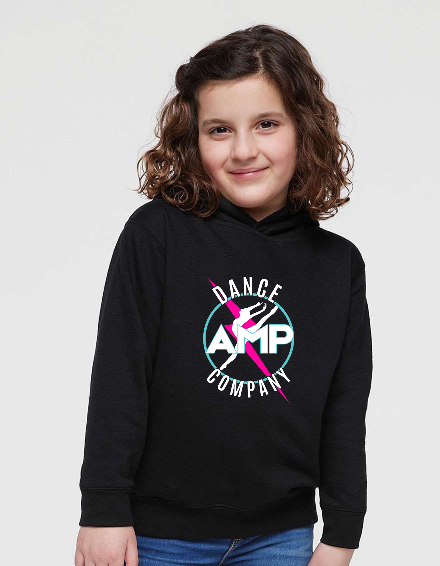 AMP DANCE STUDIO PERSONALIZED HOODIE  YOUTH TODDLER SIZES