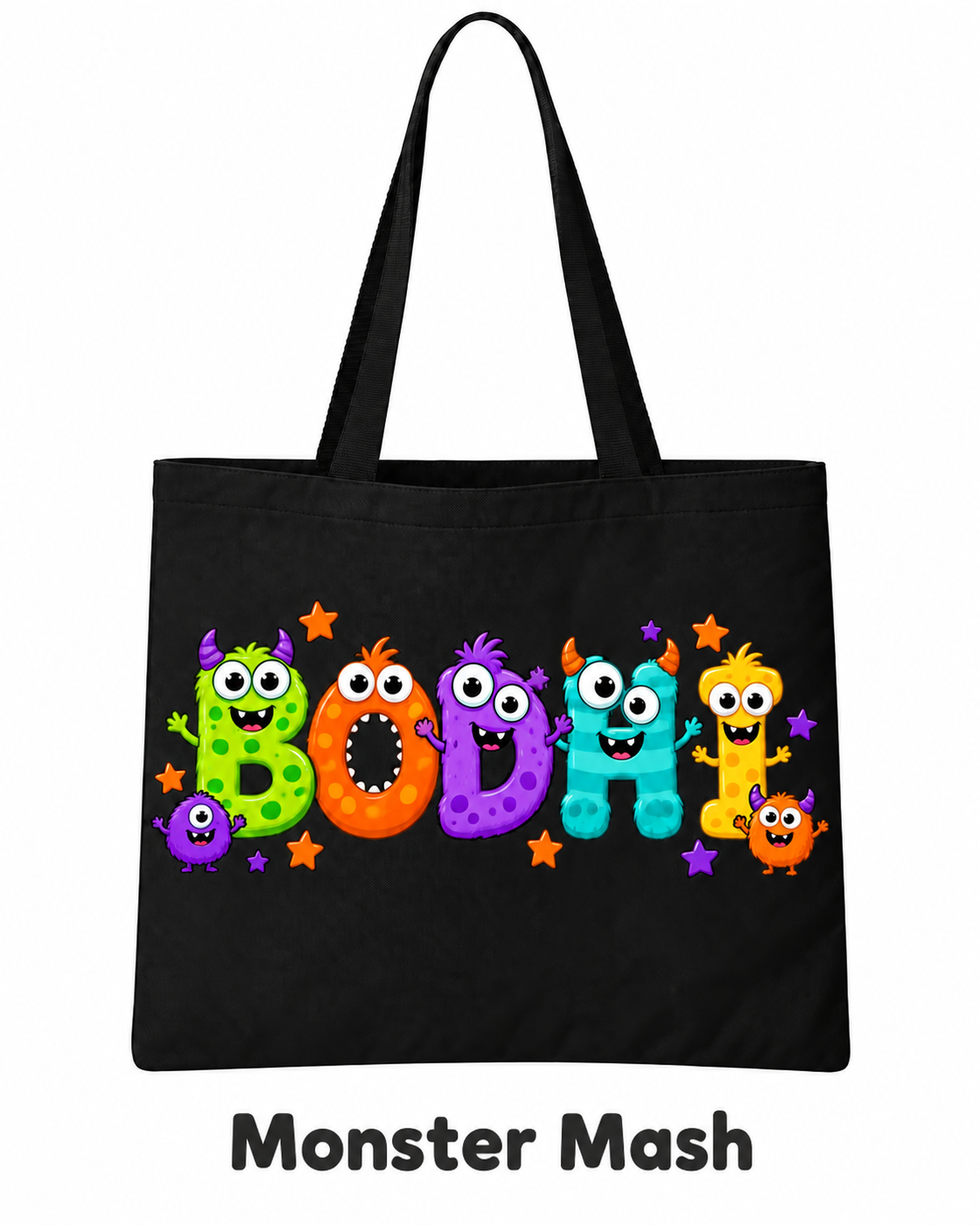 Personalized Cute Halloween Treat Canvas Bags! 10 Cute Designs!
