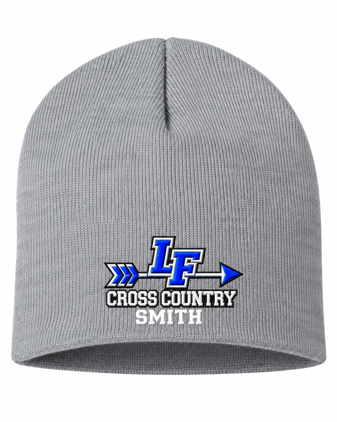 Lake Fenton Cross Country Embroidered Beanie | Blue Devils XC