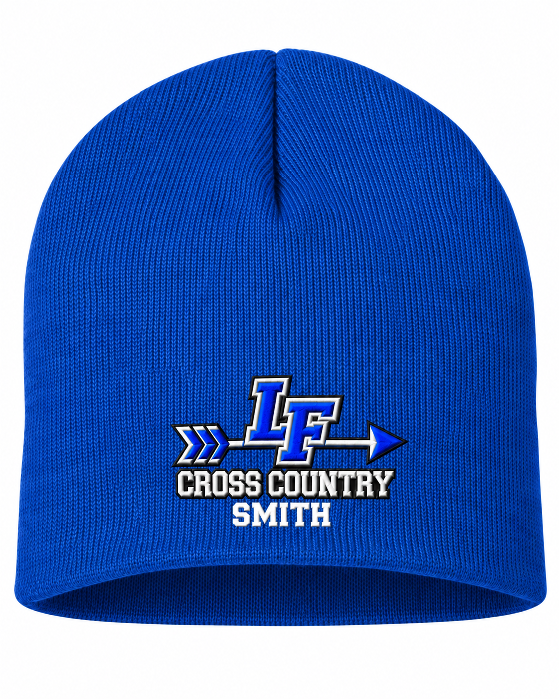 Lake Fenton Cross Country Embroidered Beanie | Blue Devils XC