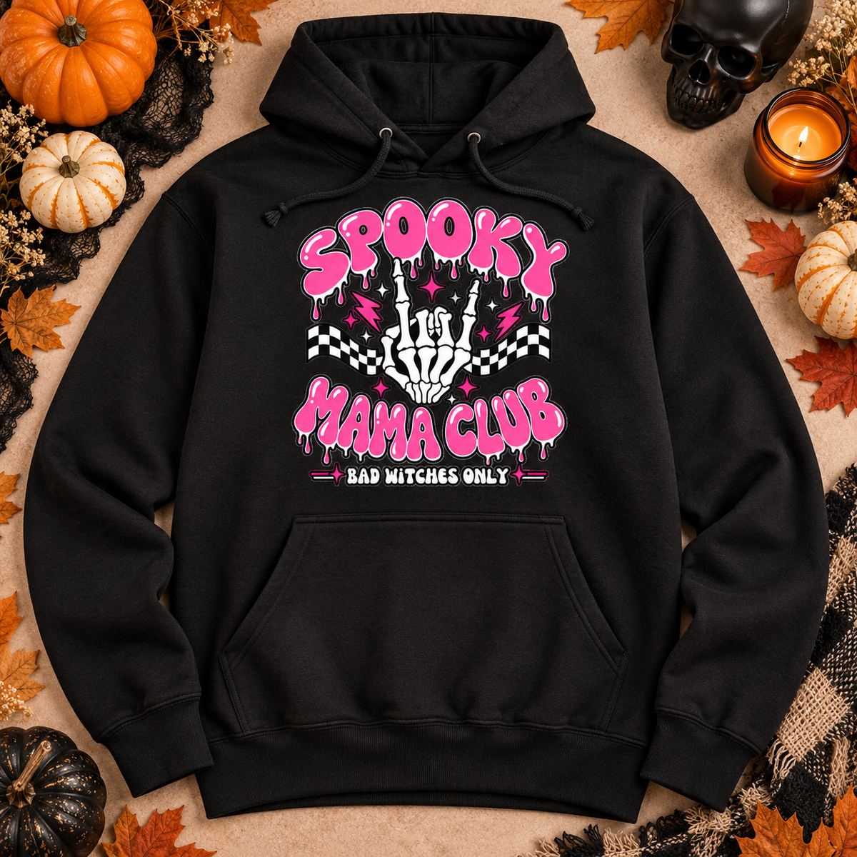 Spooky Mama Club Halloween Shirt, Crewneck or Hoodie