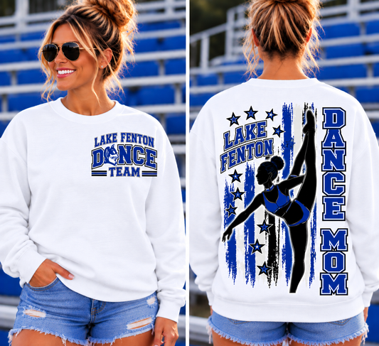 Lake Fenton Dance Mom Personalized Spirit Wear | Comfort Colors® T-Shirt, Long Sleeve, Crewneck & Hoodie (Copy)