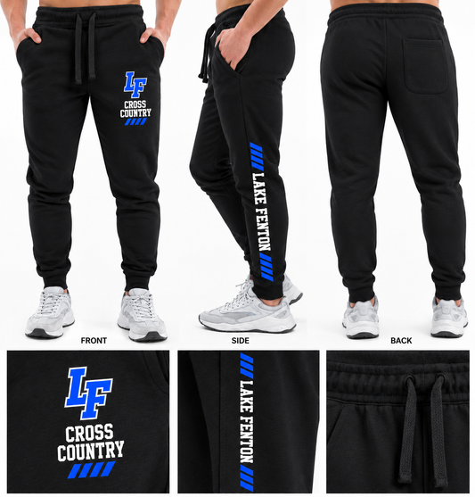 Lake Fenton Cross Country Team Layne Seven Joggers Sizes XS-3XL