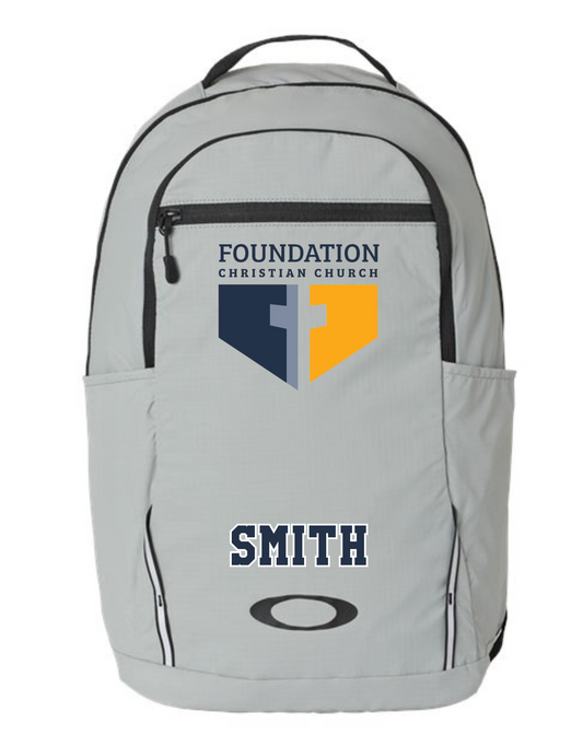 Oakley 28L Sport Backpack Foundation Christian Church, INLUDES PERSONALIZATION