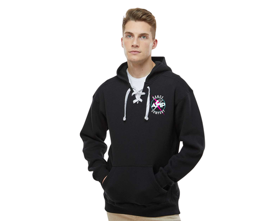 AMP DANCE CO. DANCE DAD/MOM/FAN/DANCER PERSONALIZED HOCKEY STYLE J-AMERICA HOODIE SIZES