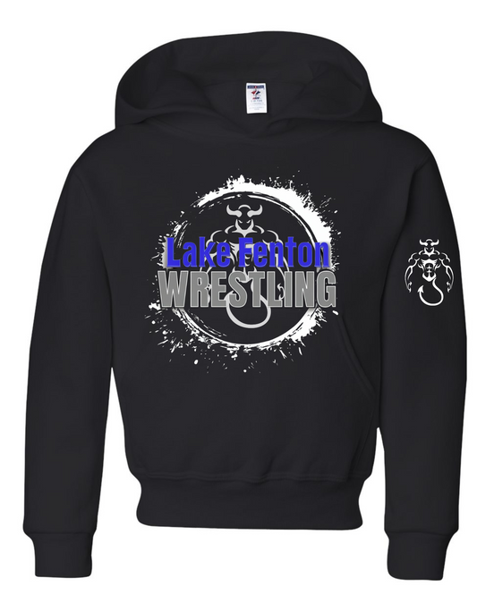Lake Fenton Wrestling Adult Jerzees Graphic Sweatshirt Sizes S-5XL