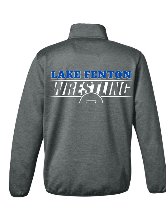 Lake Fenton Wrestling HUK Quarter Zip Adult Sizes S-3XL