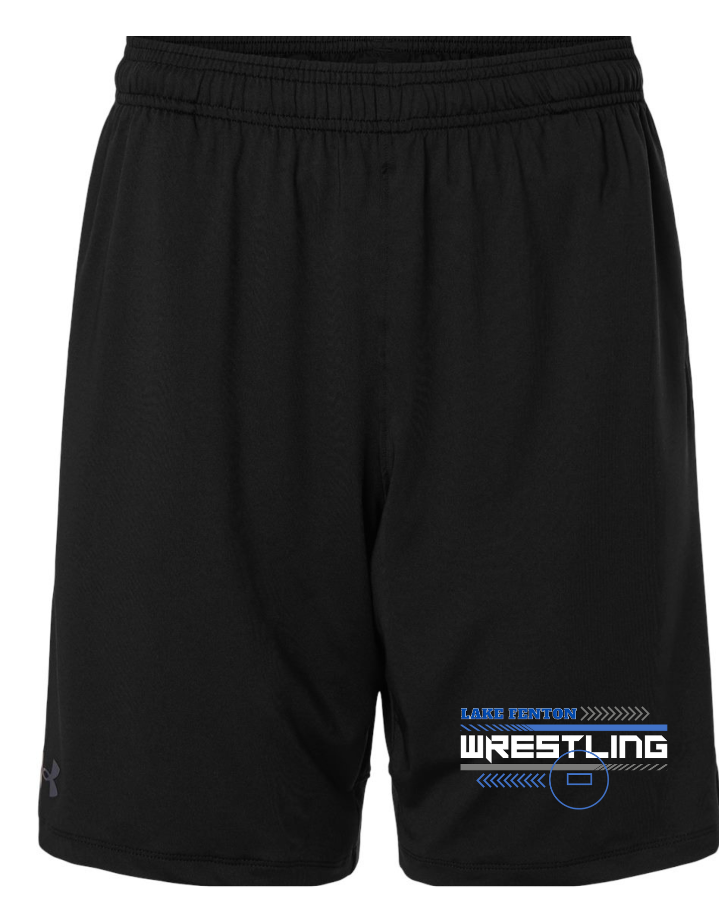 Adult Shorts Under Armour Mesh Men's Tech Vent 9" Shorts  Lake Fenton Wrestling Black