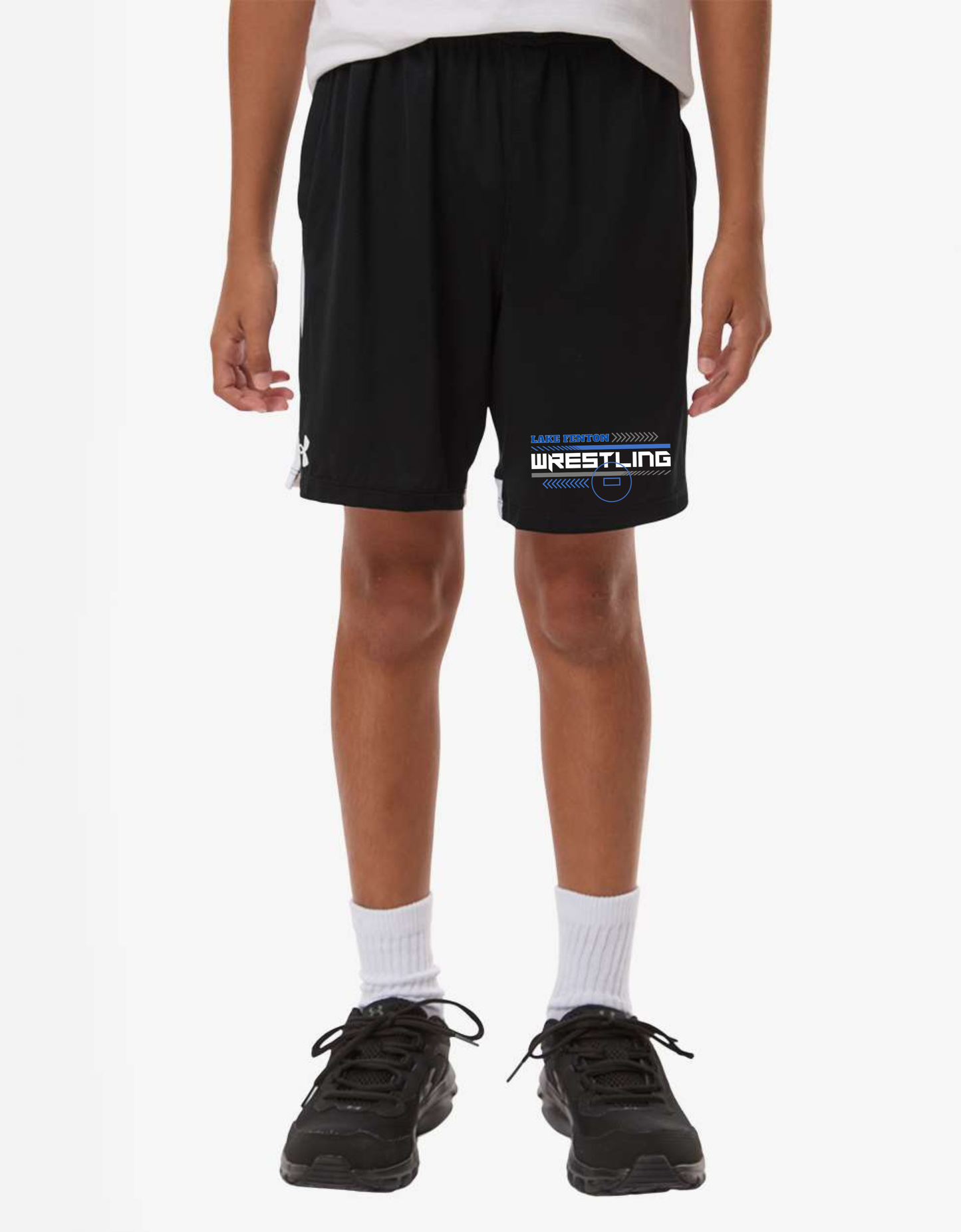Lake Fenton Wrestling Youth Tech Shorts – S–XL