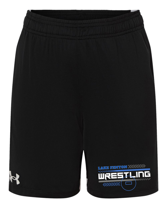 Lake Fenton Wrestling Youth Tech Shorts – S–XL