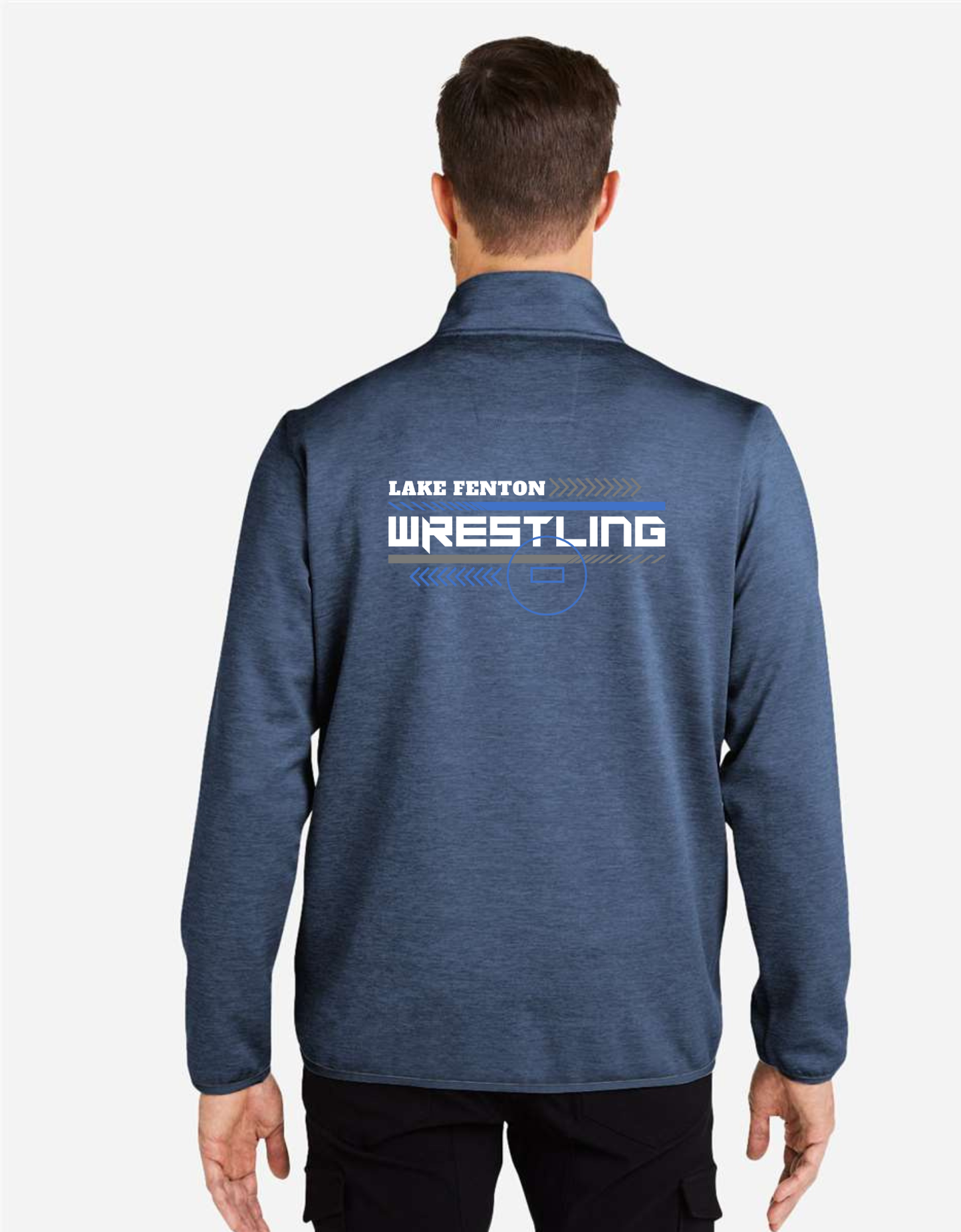 LAKE FENTON WRESTLING TEAM HUK 1/4 ZIP FOR 2025-2026 SEASON SIZES S-3XL