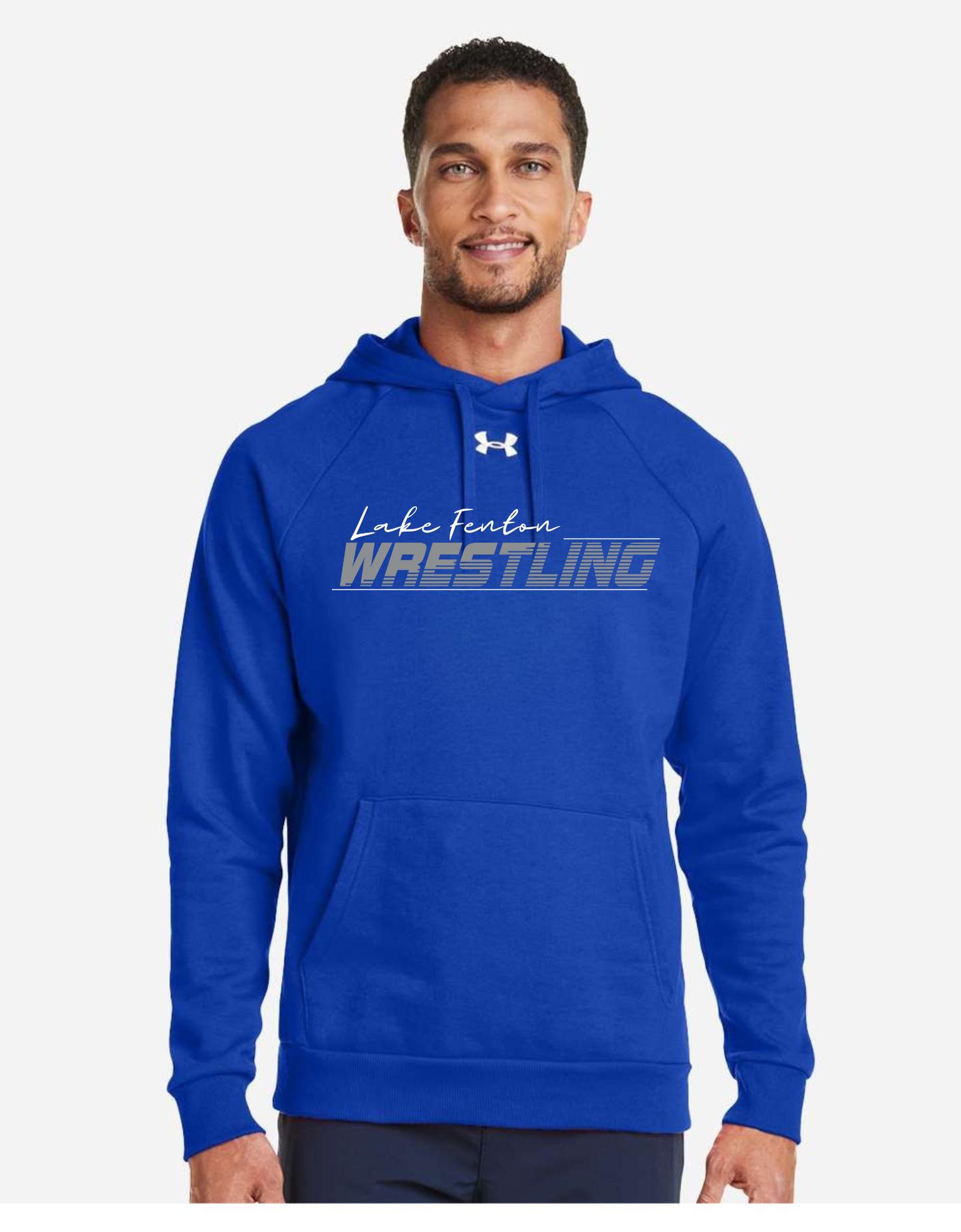 Lake Fenton Wrestling Under Armour Rival Fleece Hoodie – Sizes M–4XL