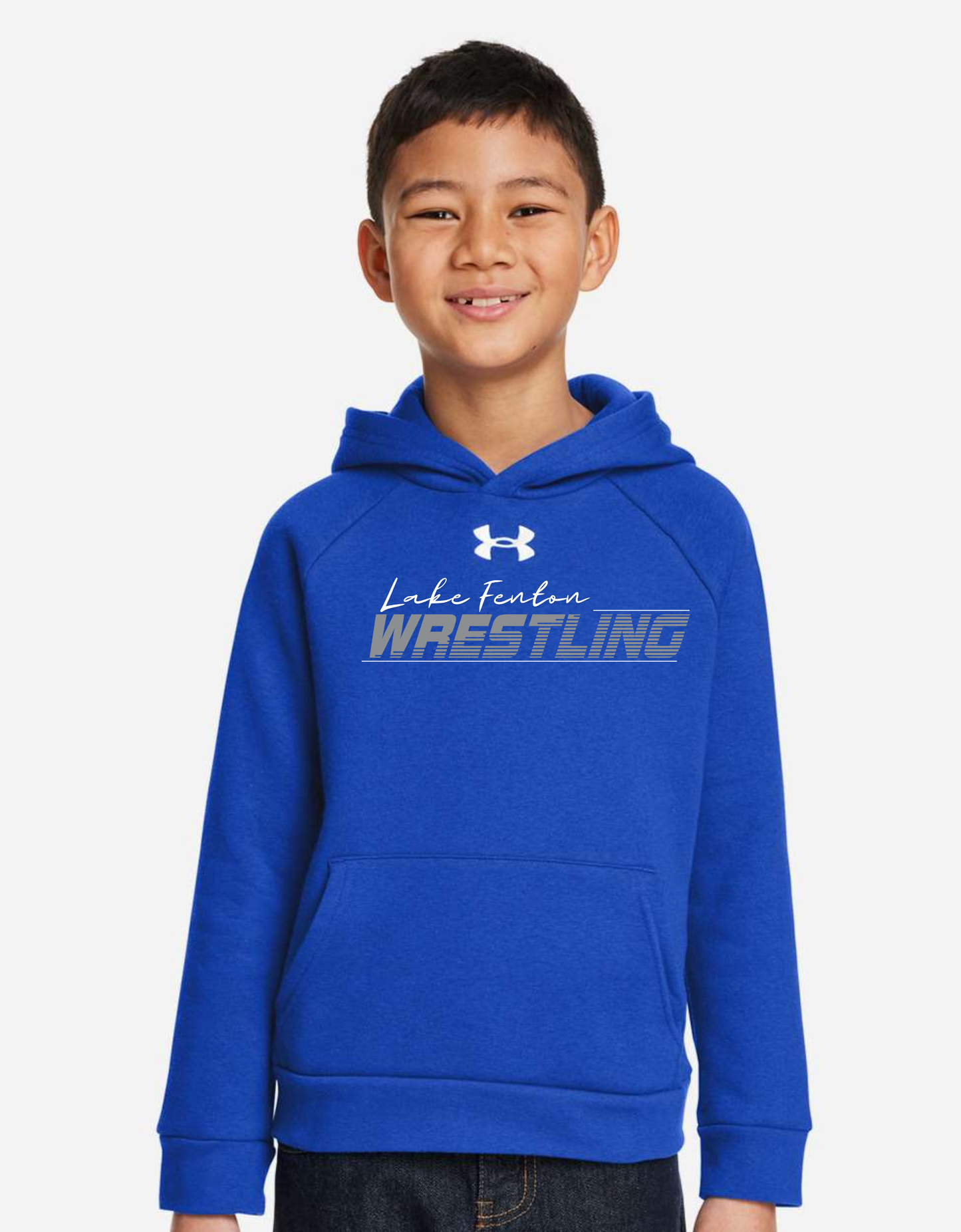 Lake Fenton Wrestling Youth Under Armour Rival Fleece Hoodie – Sizes XS-XL
