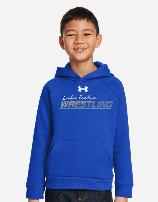 Lake Fenton Wrestling Youth Under Armour Rival Fleece Hoodie – Sizes XS-XL