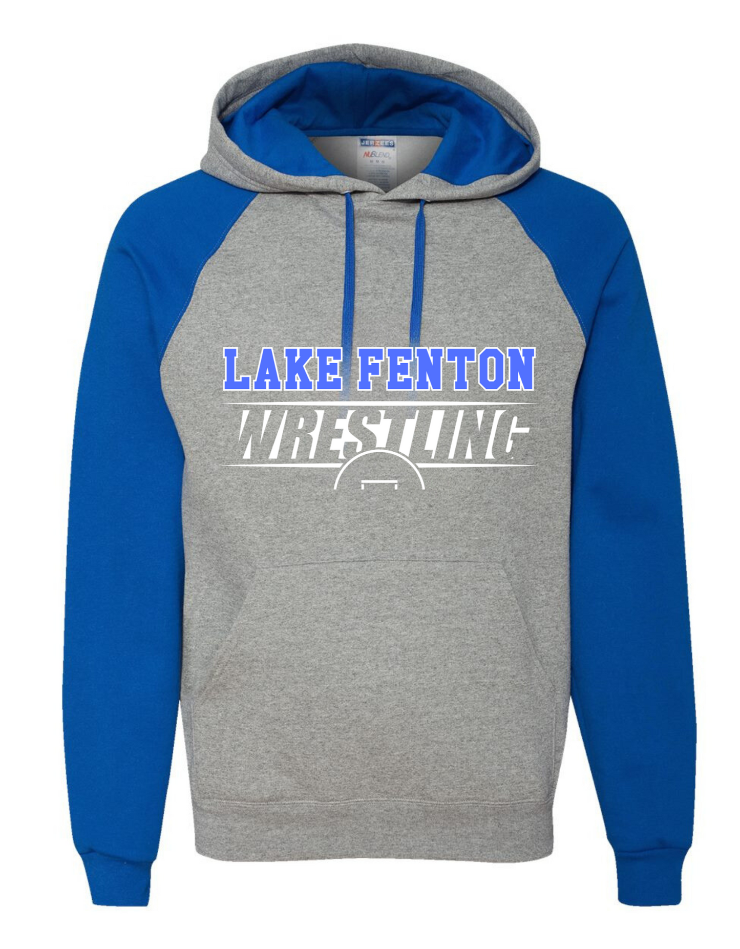 Lake Fenton Wrestling Adult Jerzees Graphic Sweatshirt Crewneck Sizes S-5XL