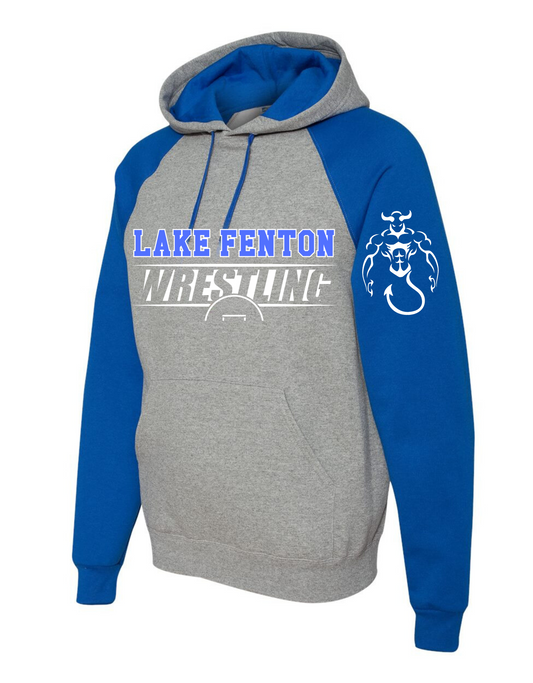 Lake Fenton Wrestling Adult Jerzees Graphic Sweatshirt Crewneck Sizes S-5XL