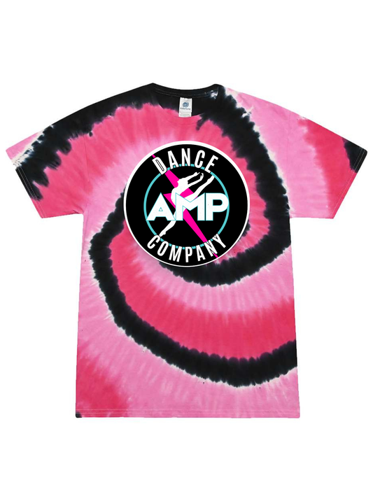 AMP DANCE CO Voodoo Tie Dyed T-Shirt Adult Sizes S-3XL