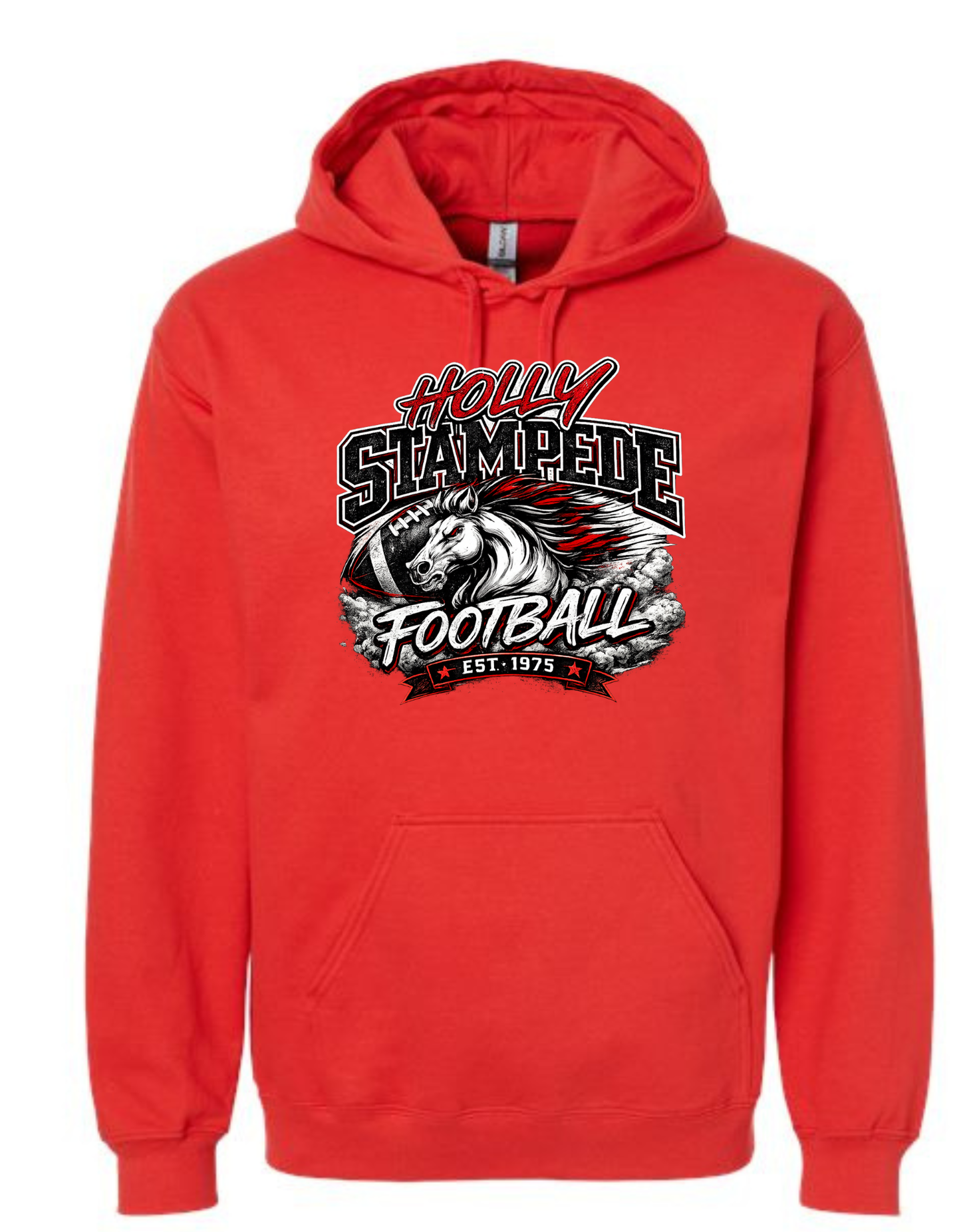 Holly Stampede Football Gildan Softstyle Hoodie | Unisex Sizes S-5XL | Holly Football Spirit Wear