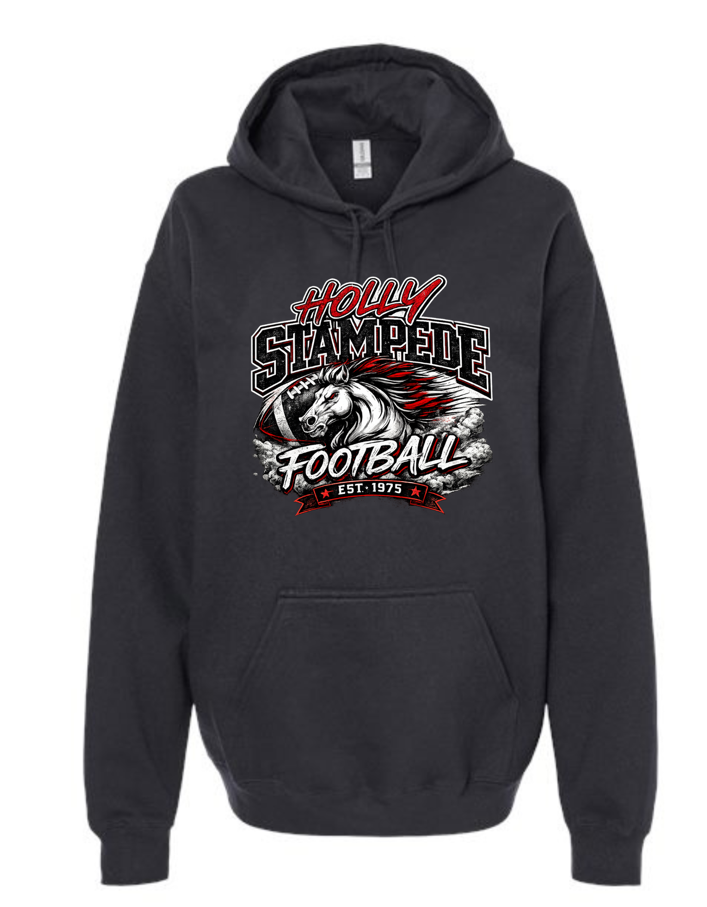 Holly Stampede Football Gildan Softstyle Hoodie | Unisex Sizes S-5XL | Holly Football Spirit Wear