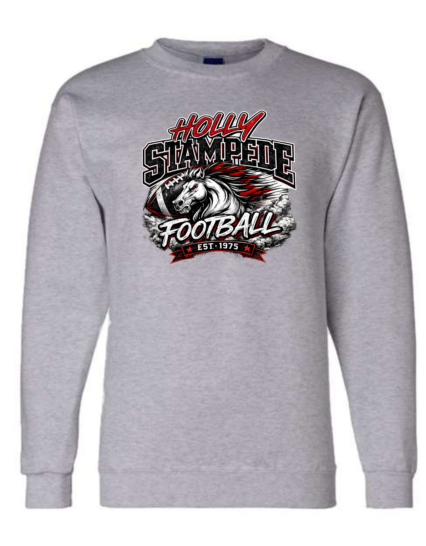 Champion Holly Stampede Football Crewneck Sweatshirts Adult Sizes Small - XL 32.00 2x 3x 36.00 (Copy)