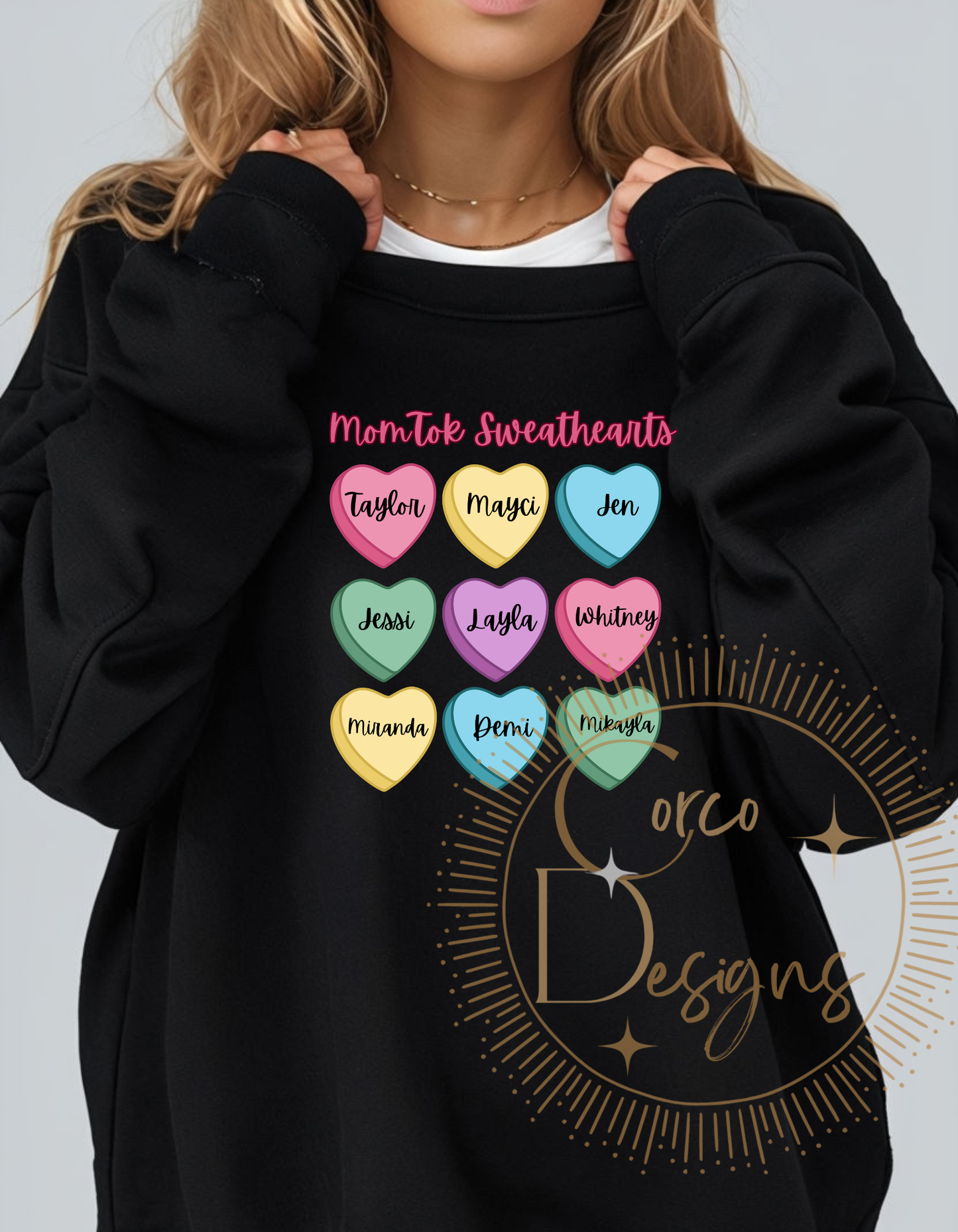 MomTok Sweethearts Crewneck Sweatshirt 💖 Inspired by The Secret Lives of Mormon WivesS-5XL ADULT